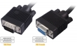 0.5M Male to Female VGA PC TFT LCD Lead Extension Cable