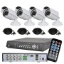 4 Camera Full CCTV System - Outdoor