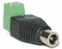 Easy Fit Female 5.5mm x 2.1mm DC Power Connector adaptor